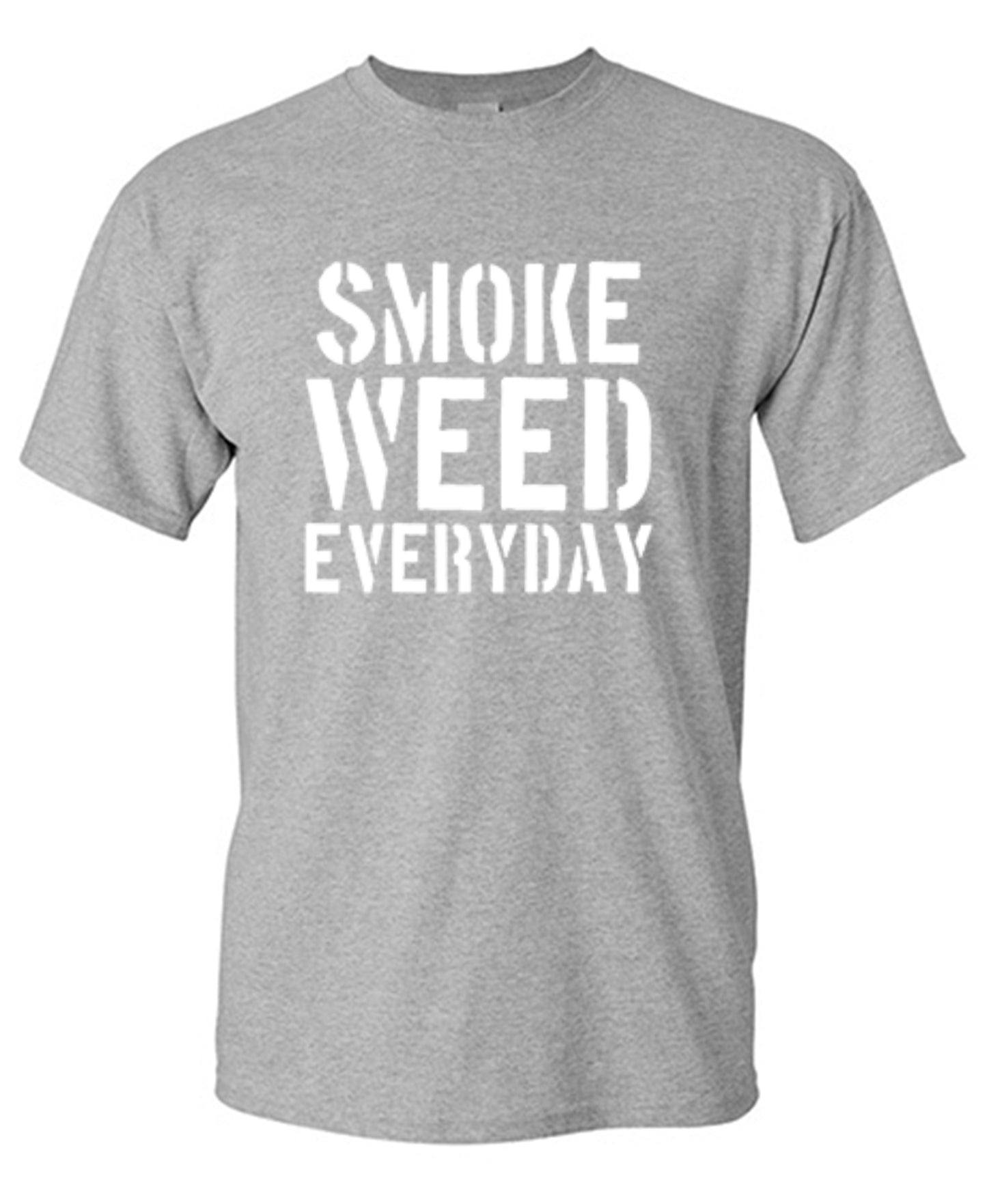 Funny T-Shirts design "Smoke Weed Everyday T-Shirt"