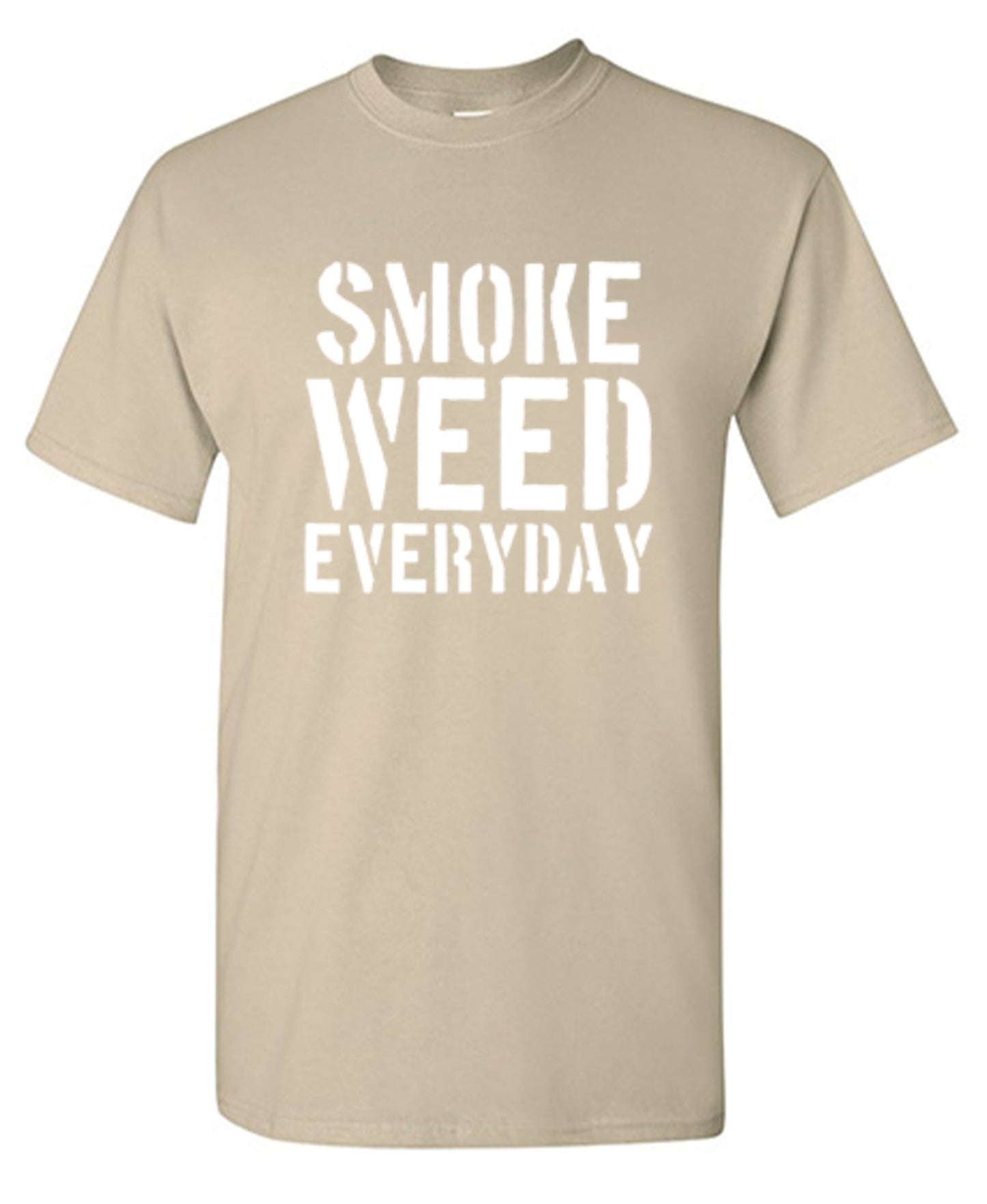 Funny T-Shirts design "Smoke Weed Everyday T-Shirt"