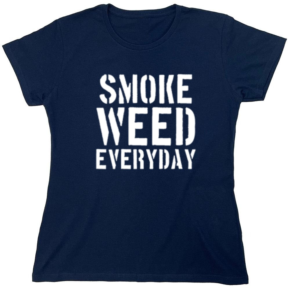 Funny T-Shirts design "Smoke Weed Everyday T-Shirt"