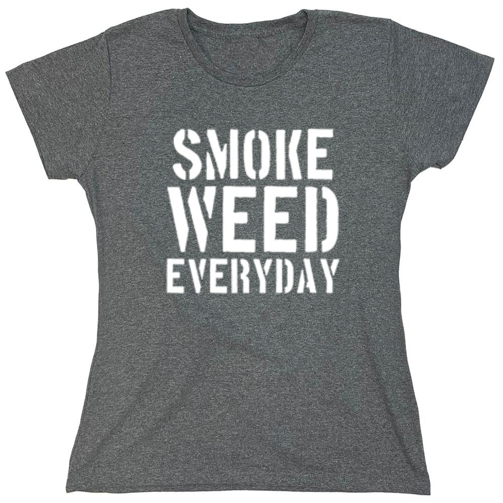 Funny T-Shirts design "Smoke Weed Everyday T-Shirt"