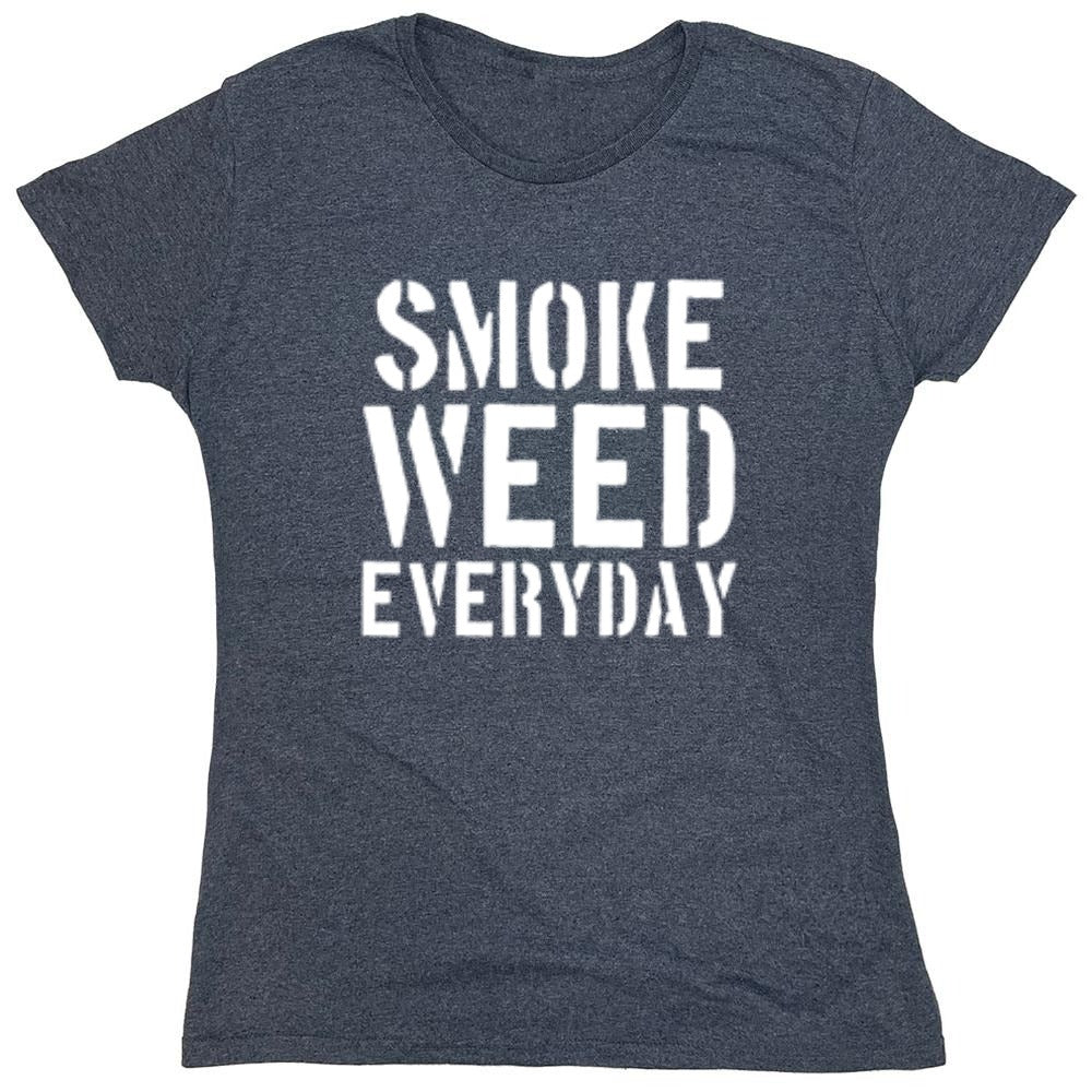 Funny T-Shirts design "Smoke Weed Everyday T-Shirt"