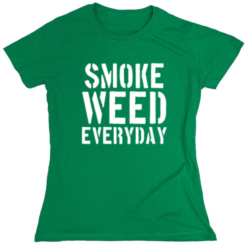 Funny T-Shirts design "Smoke Weed Everyday T-Shirt"