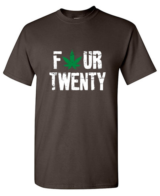 Funny T-Shirts design "Four Twenty T-shirt"