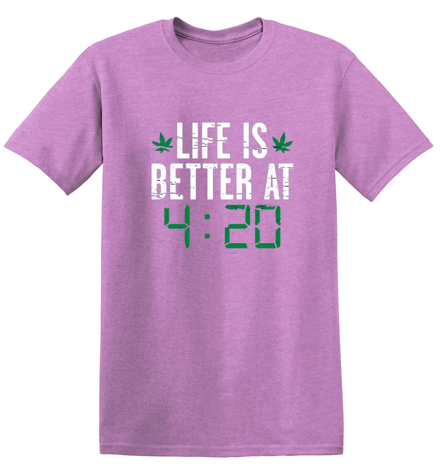 Funny T-Shirts design "Life Is Better At 4:20 T-Shirt"