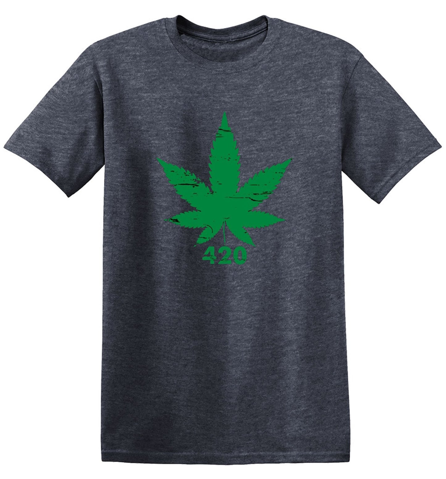 Funny T-Shirts design "420 Pot Leaf T-Shirt"