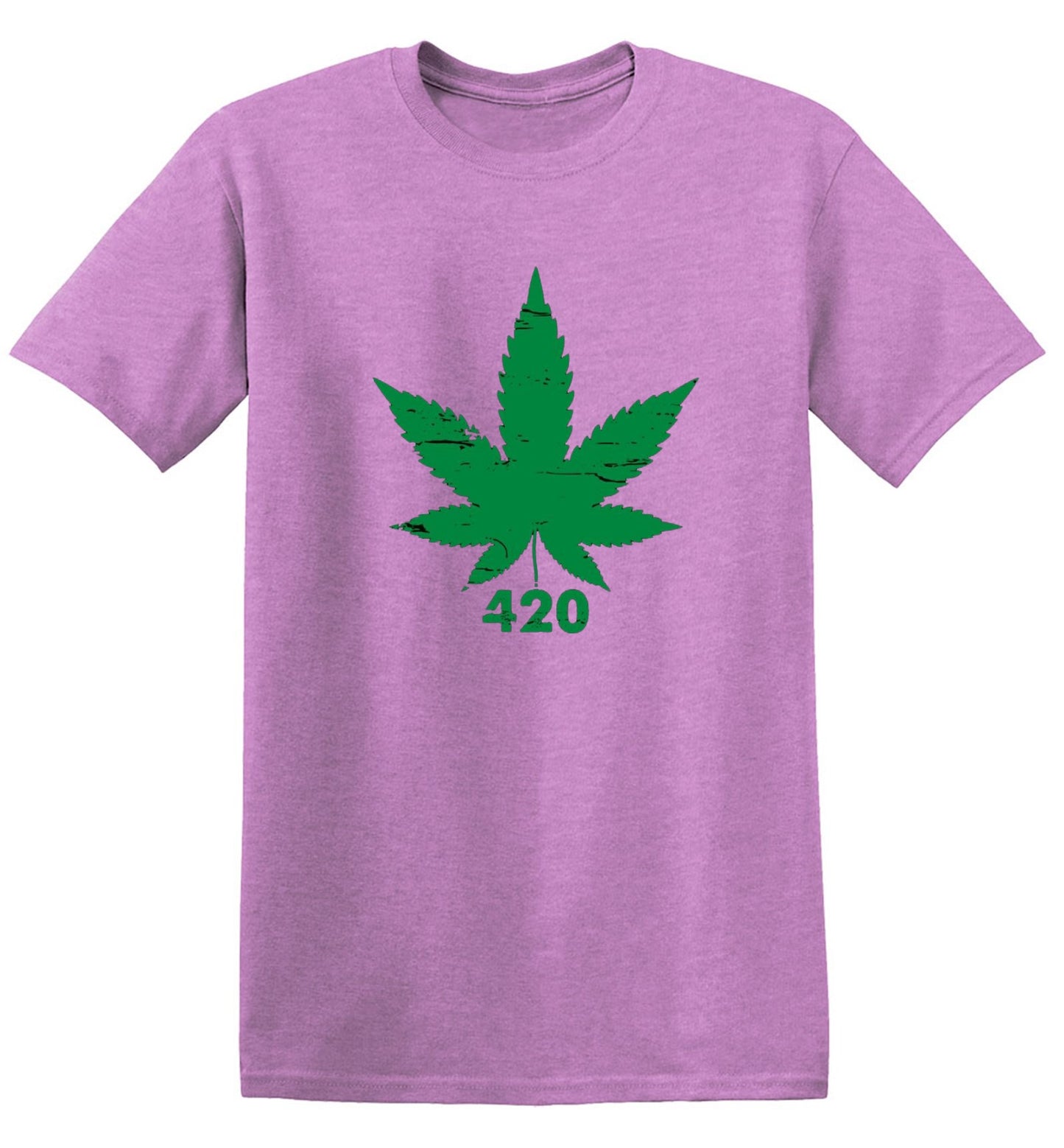 Funny T-Shirts design "420 Pot Leaf T-Shirt"