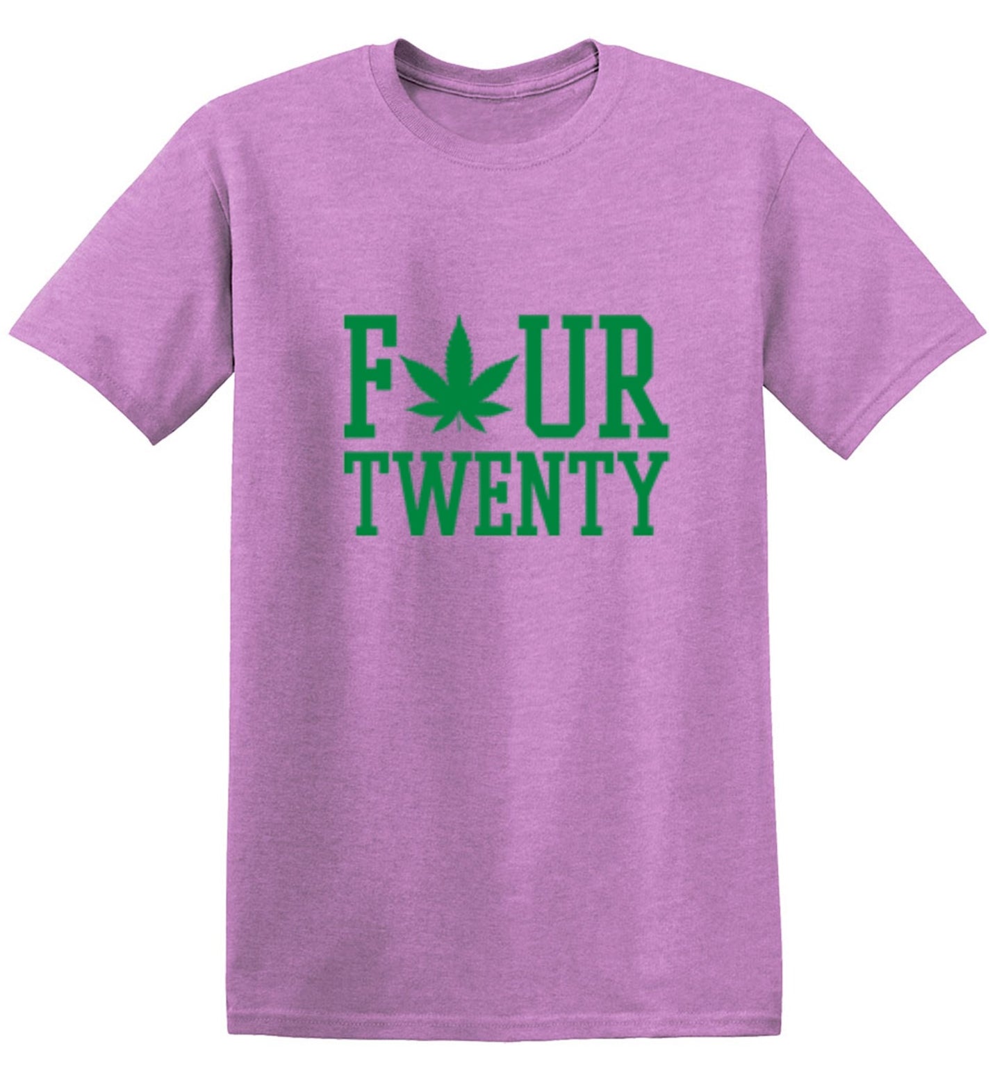 Funny T-Shirts design "Four Twenty Pot Leaf T-Shirt"