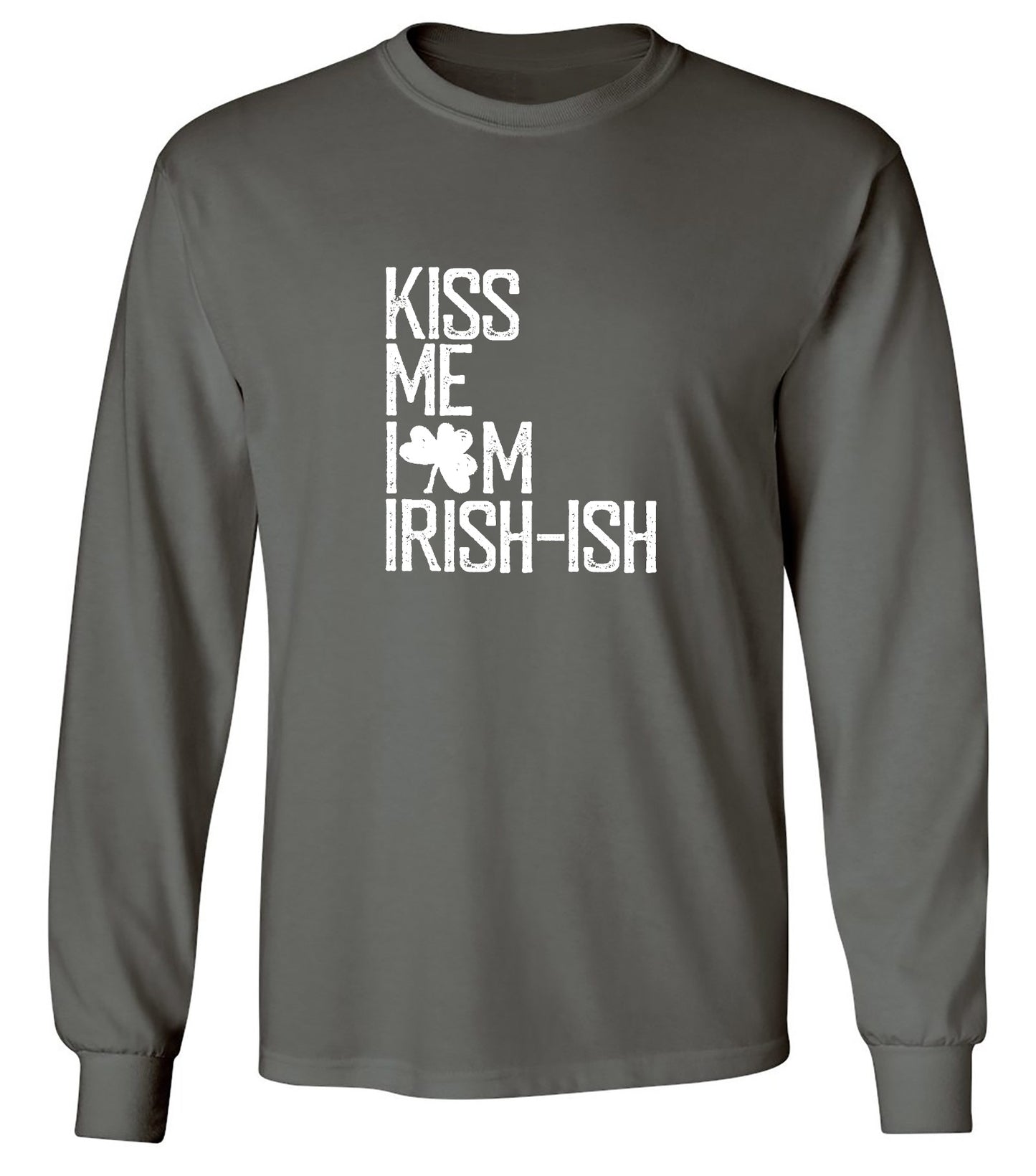 Funny T-Shirts design "Kiss Me, I am Irish Shirt"