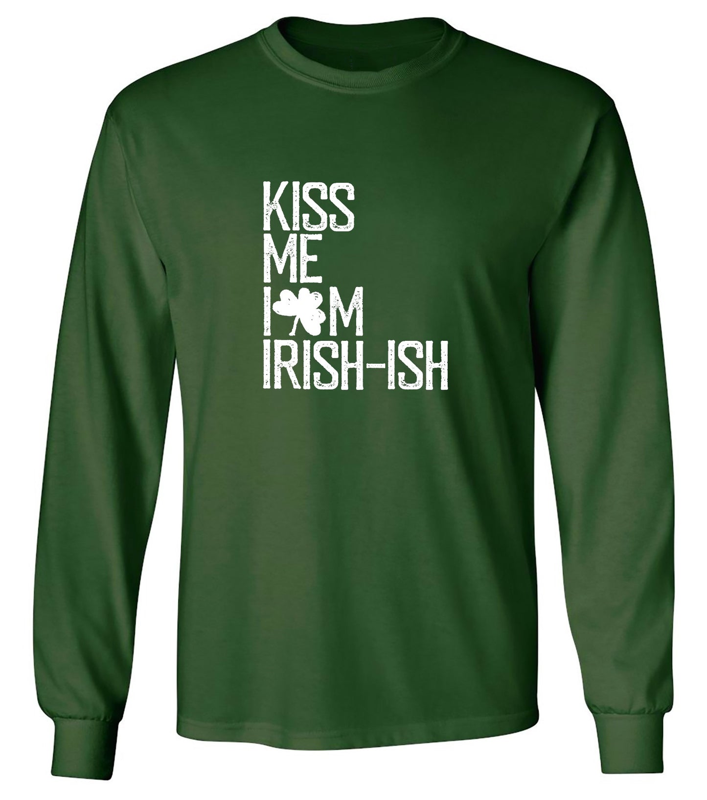 Funny T-Shirts design "Kiss Me, I am Irish Shirt"