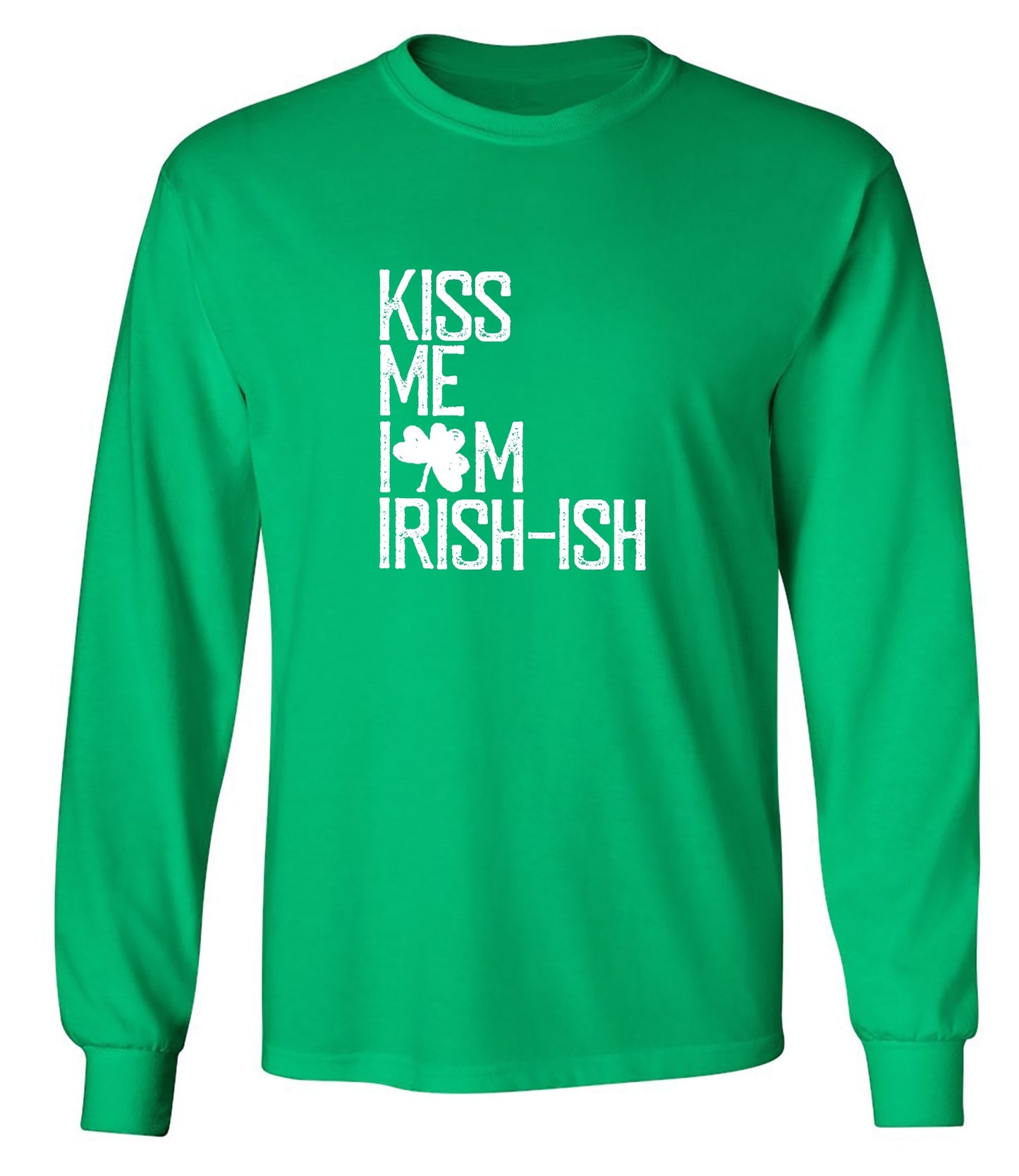 Funny T-Shirts design "Kiss Me, I am Irish Shirt"