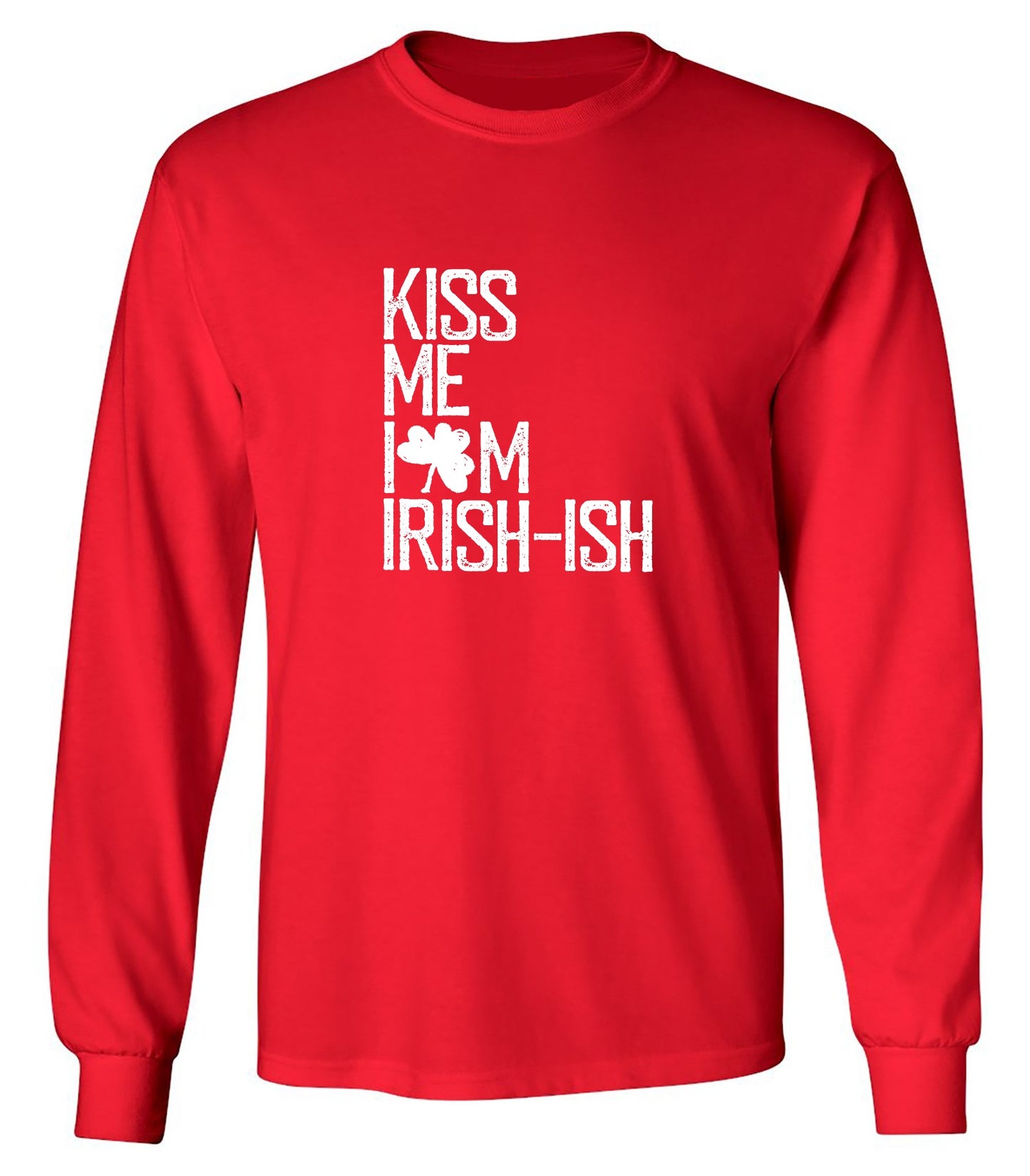 Funny T-Shirts design "Kiss Me, I am Irish Shirt"