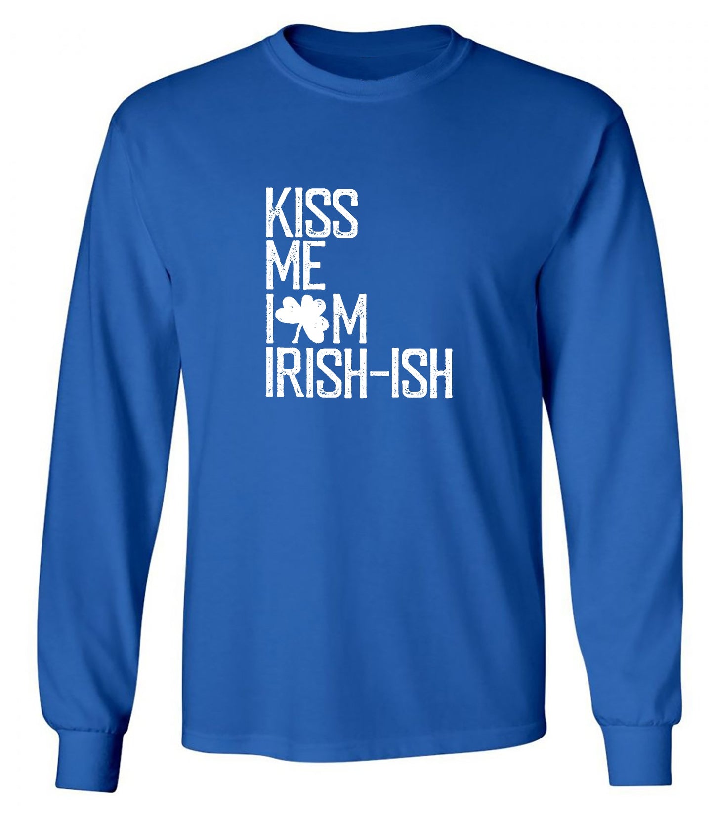 Funny T-Shirts design "Kiss Me, I am Irish Shirt"