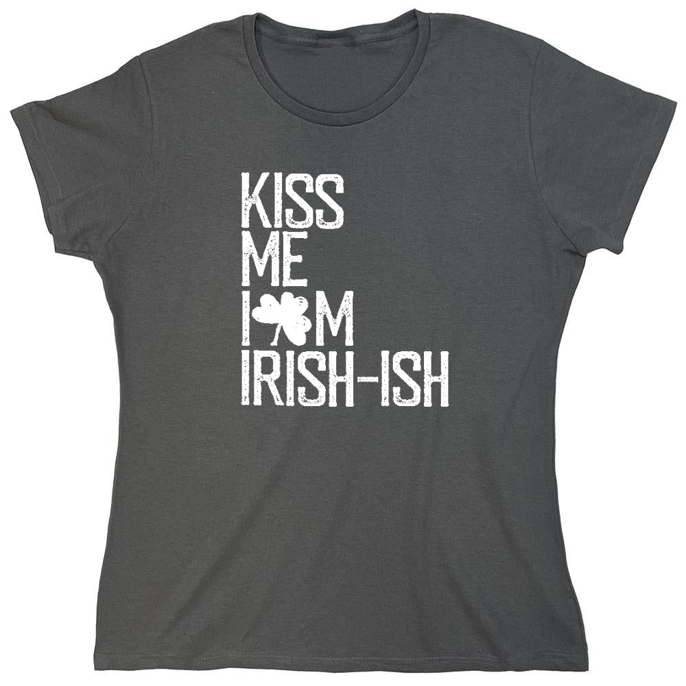 Funny T-Shirts design "Kiss Me, I am Irish Shirt"