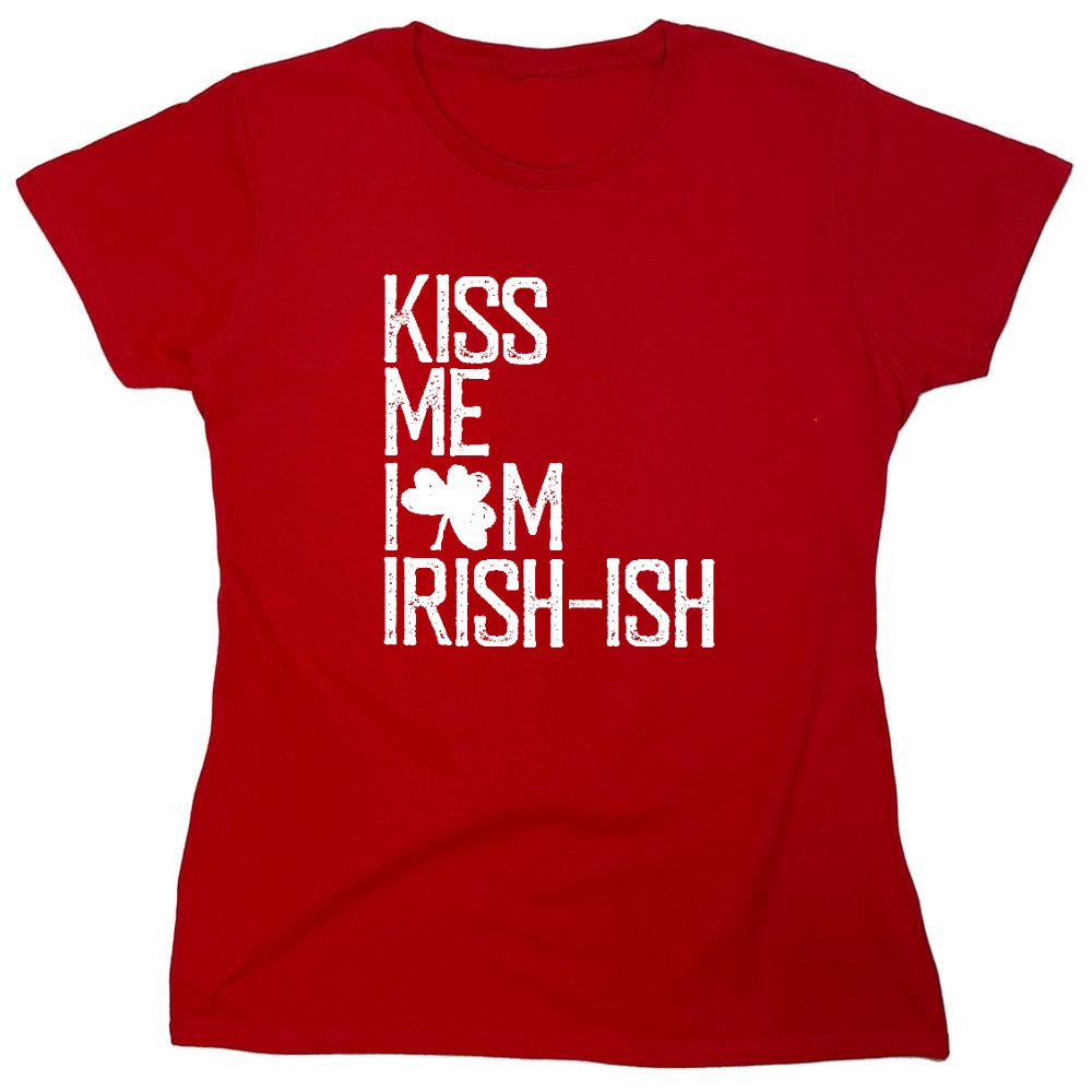 Funny T-Shirts design "Kiss Me, I am Irish Shirt"