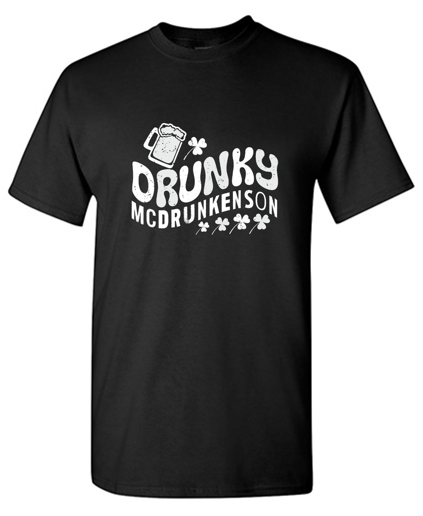 Funny T-Shirts design "Drunky McDrunkenson"