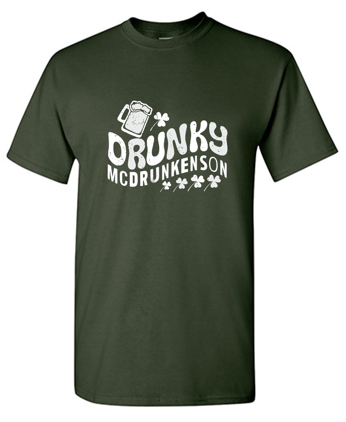 Funny T-Shirts design "Drunky McDrunkenson"