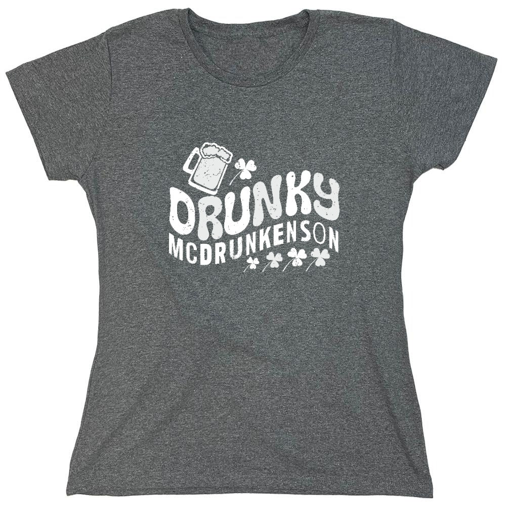 Funny T-Shirts design "Drunky McDrunkenson"