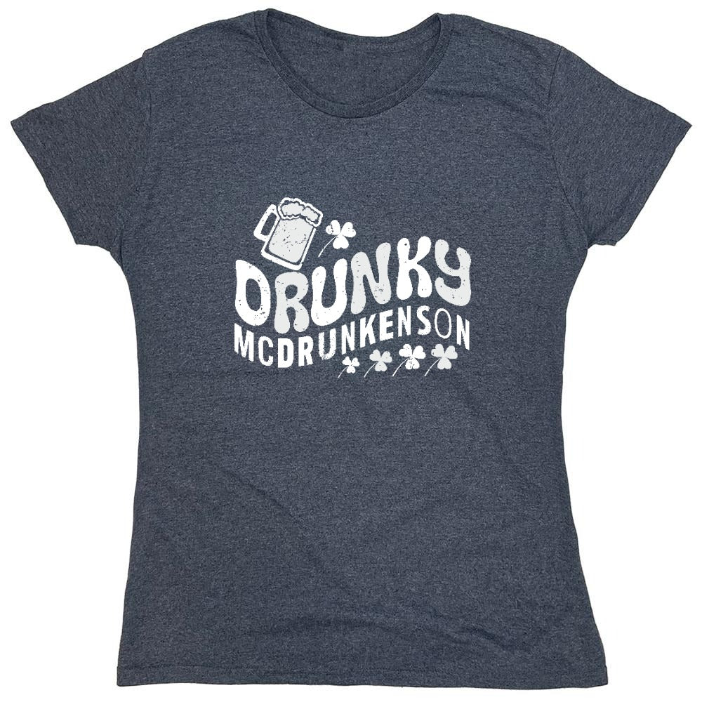 Funny T-Shirts design "Drunky McDrunkenson"
