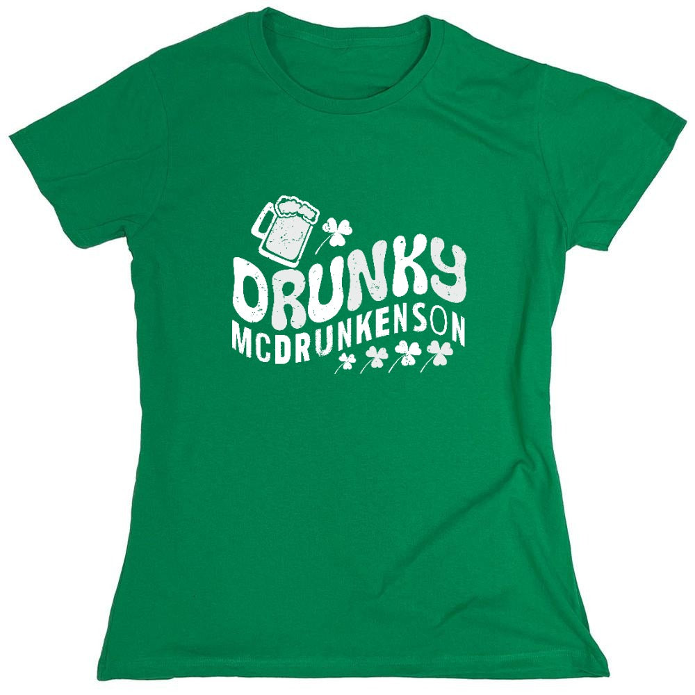 Funny T-Shirts design "Drunky McDrunkenson"