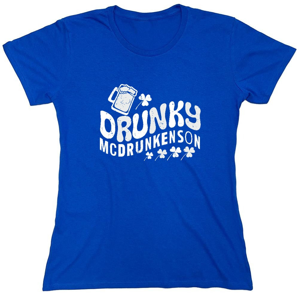 Funny T-Shirts design "Drunky McDrunkenson"