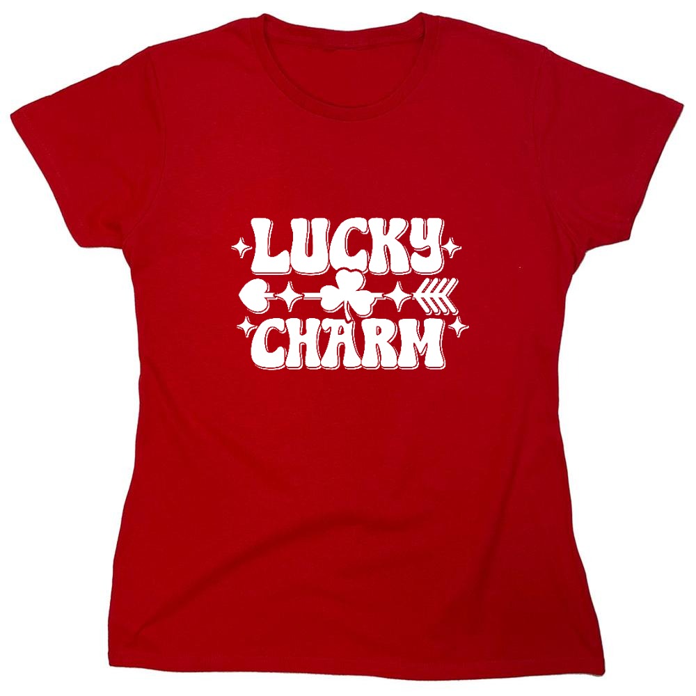 Funny T-Shirts design "Lucky Charm Shirt - Womens"