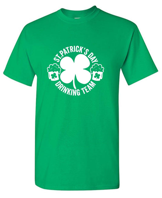 Funny T-Shirts design "St. Patricks Day, Drinking Team Shirt"