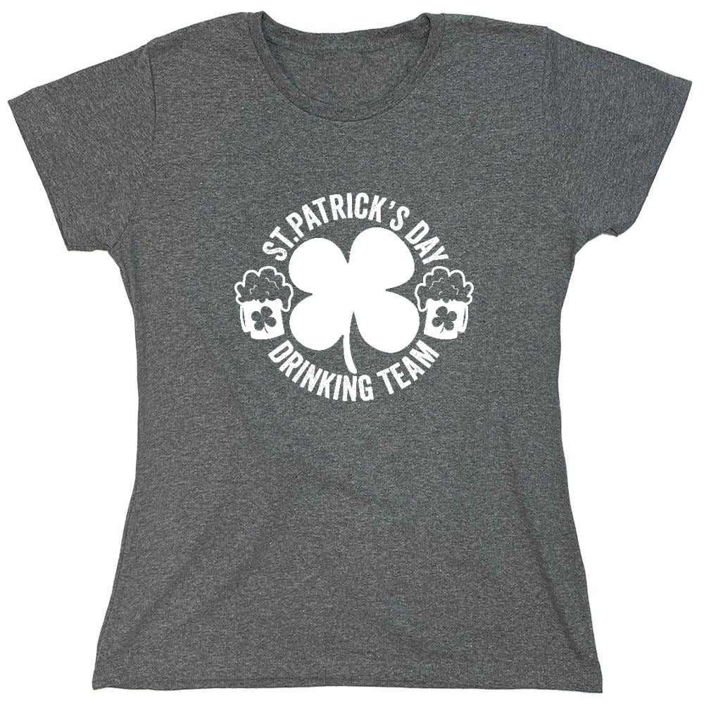 Funny T-Shirts design "St. Patricks Day, Drinking Team Shirt - Womens"