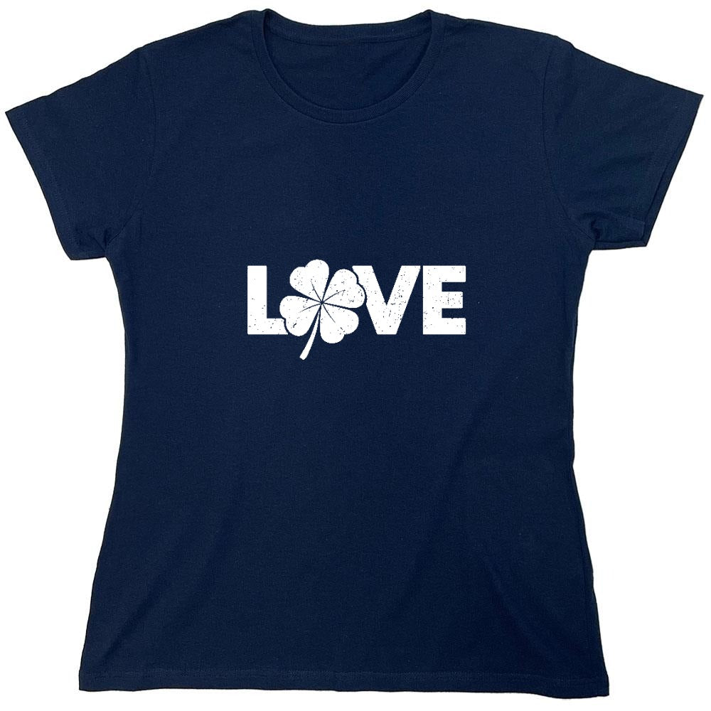 Funny T-Shirts design "Love Irish Shirt shirt - Womens"