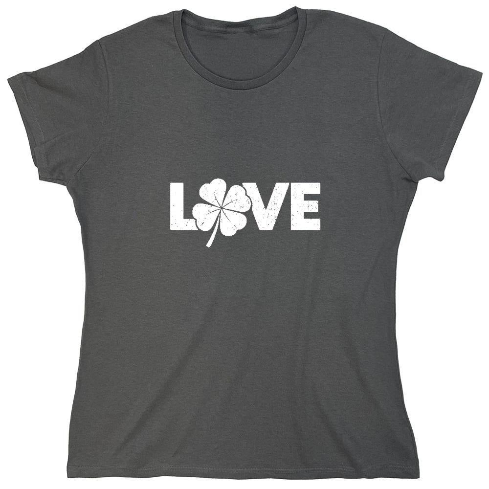 Funny T-Shirts design "Love Irish Shirt shirt - Womens"