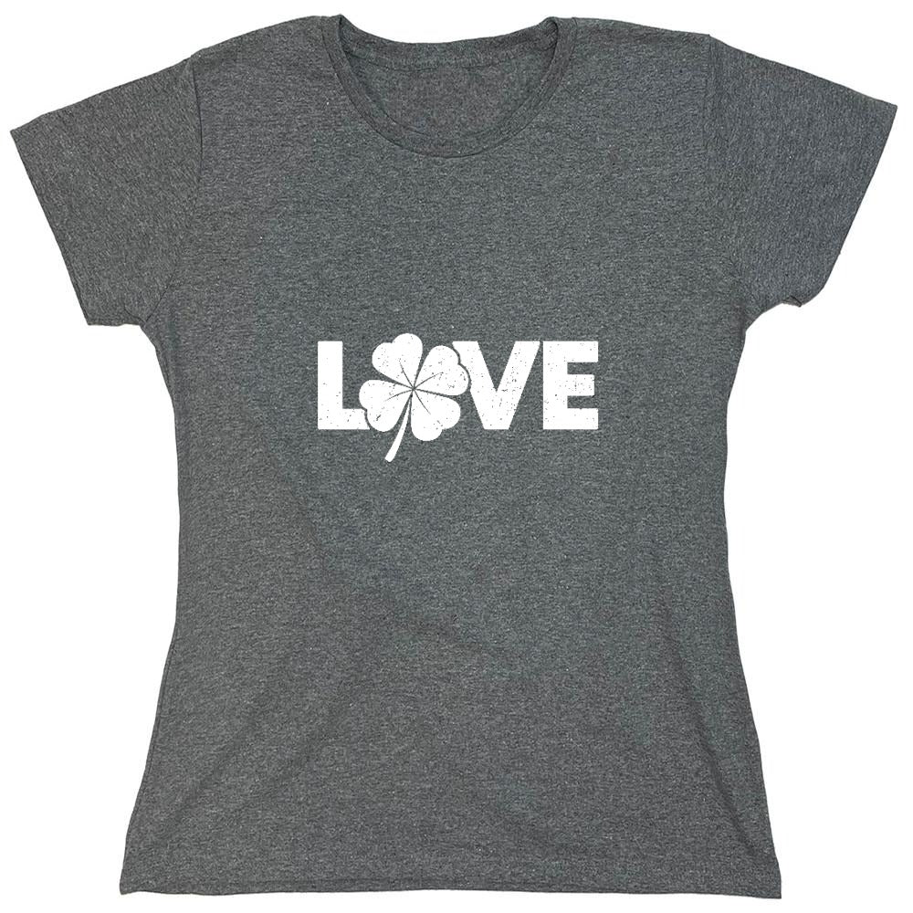 Funny T-Shirts design "Love Irish Shirt shirt - Womens"