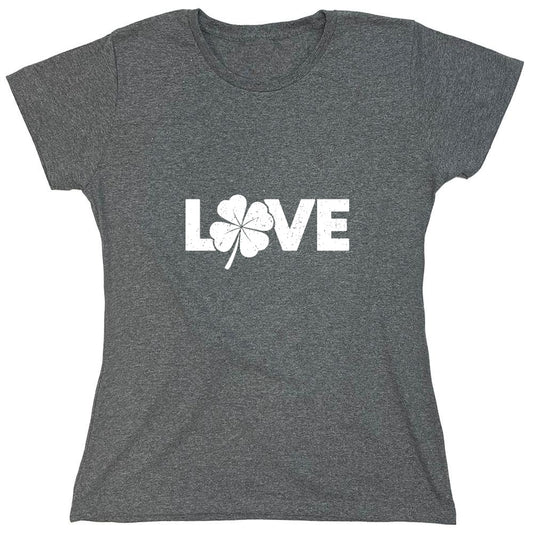 Funny T-Shirts design "Love Irish Shirt shirt - Womens"