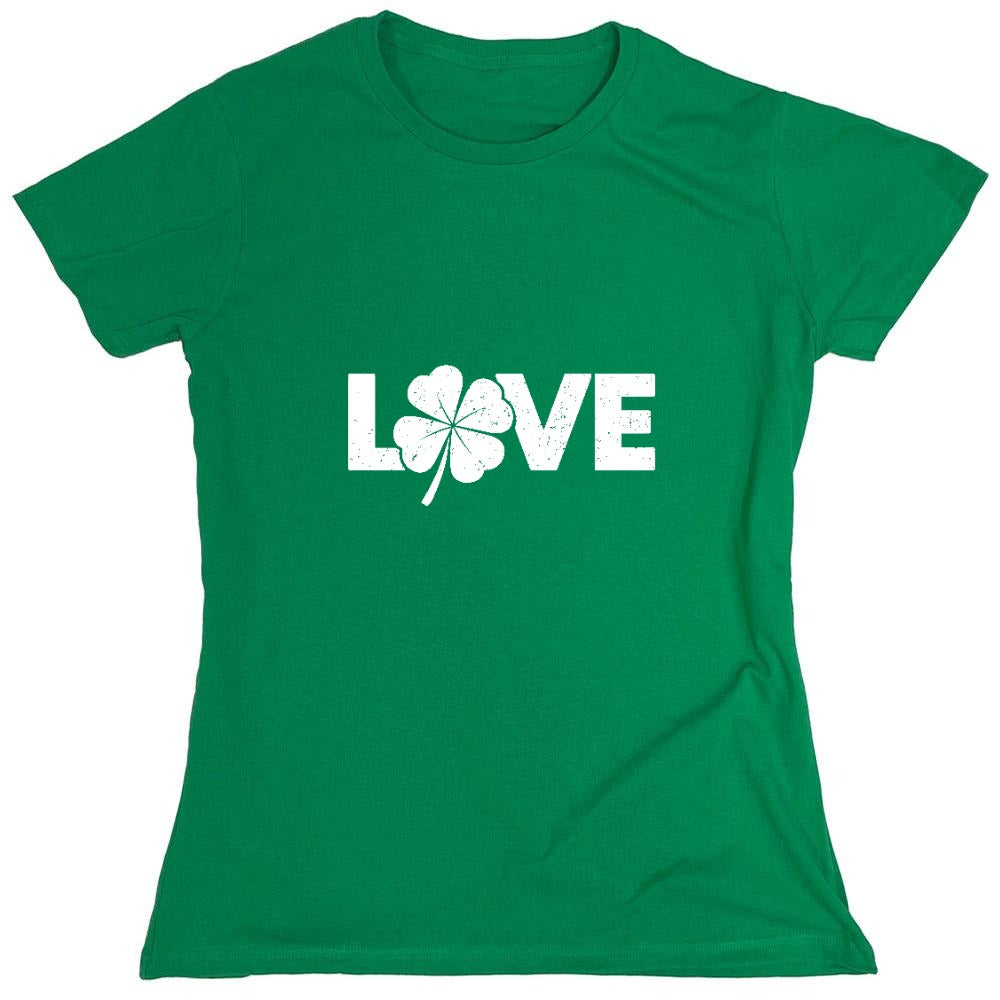 Funny T-Shirts design "Love Irish Shirt shirt - Womens"