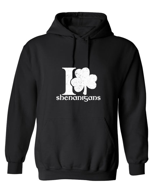 Funny T-Shirts design "I Love Shenanigans shirt - Hoodie"