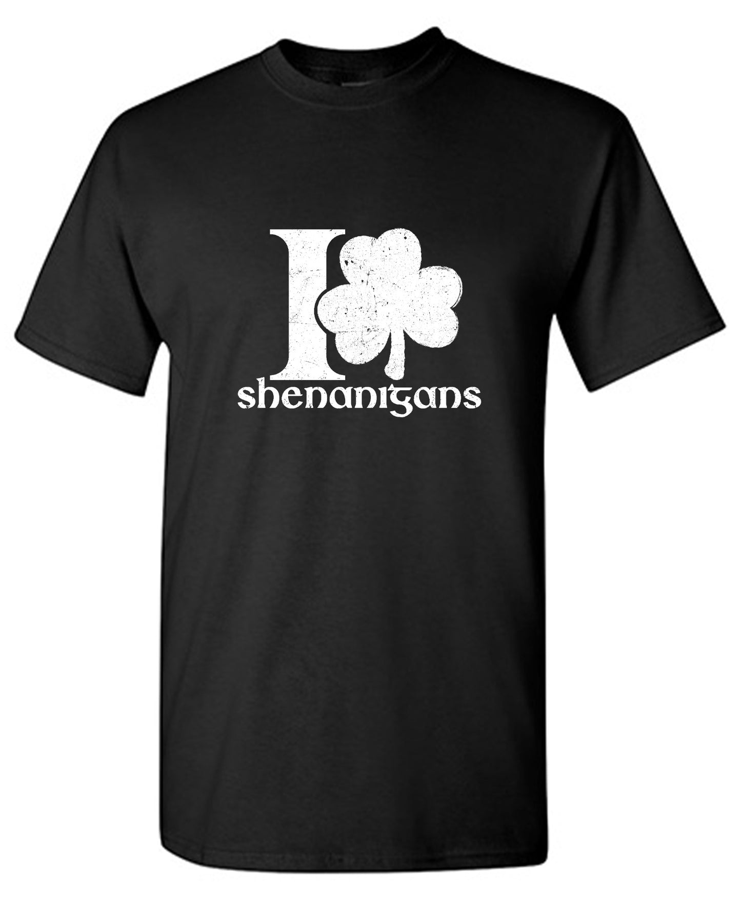 Funny T-Shirts design "I Love Shenanigans"