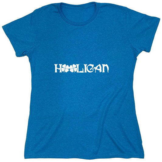 Funny T-Shirts design "Hooligan, Irish Tee Shirt - Womens"