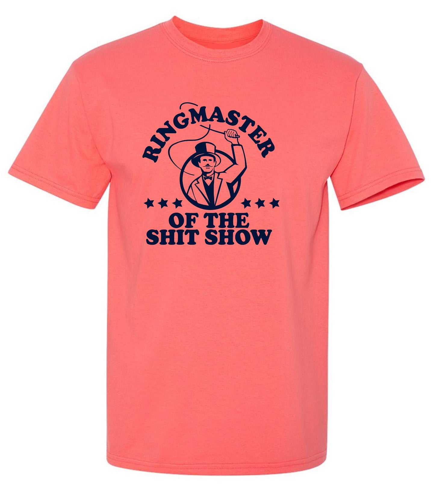 Funny T-Shirts design "Ringmaster Of the Shit Show Shirt"