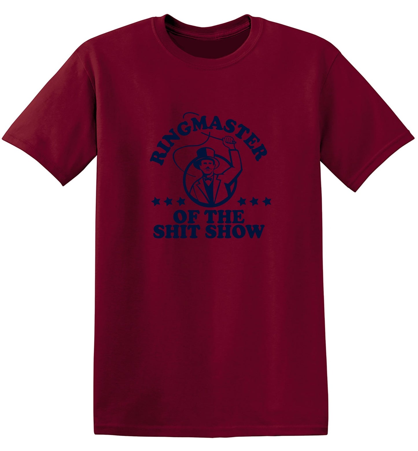 Funny T-Shirts design "Ringmaster Of the Shit Show Shirt"
