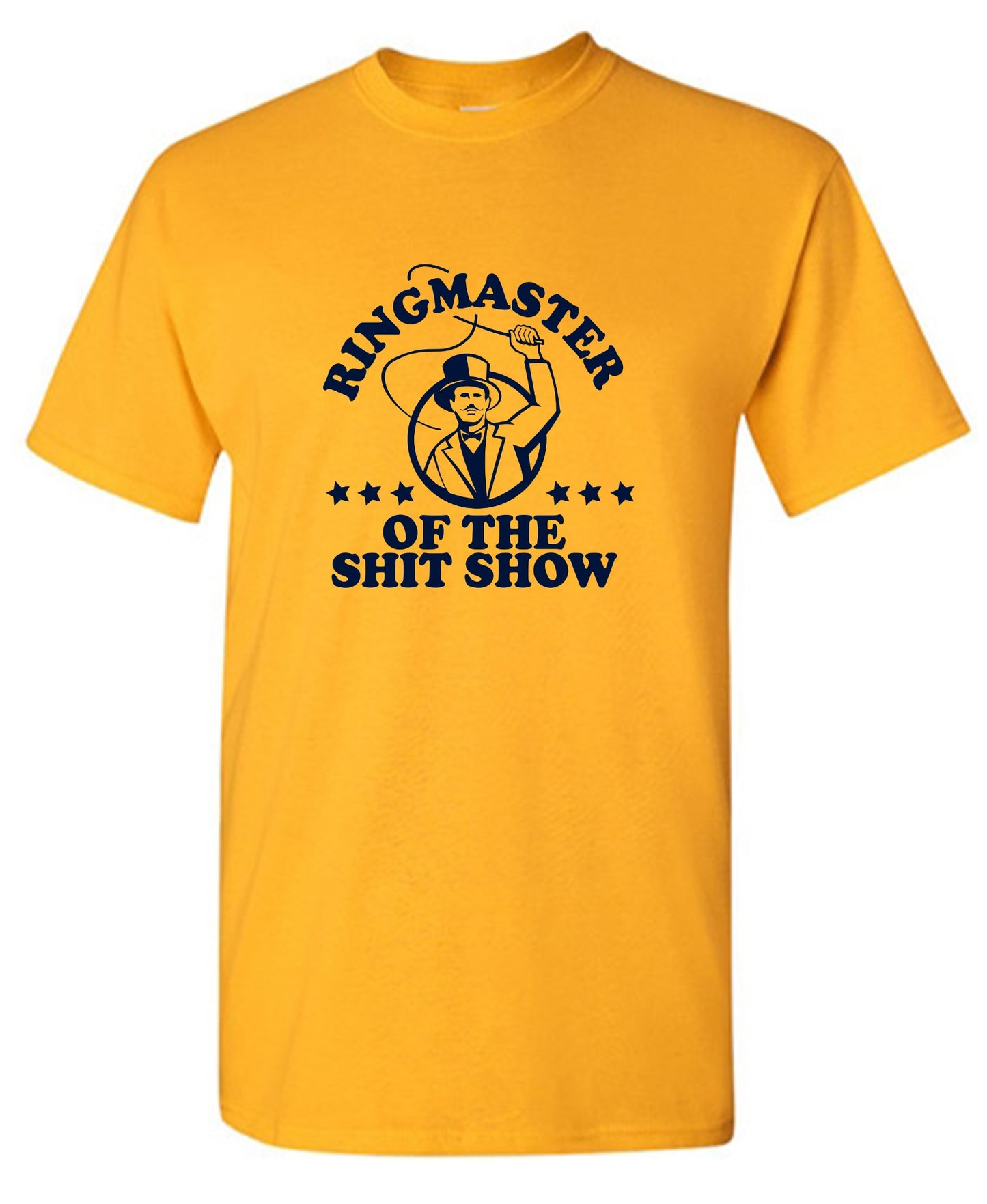 Funny T-Shirts design "Ringmaster Of the Shit Show Shirt"