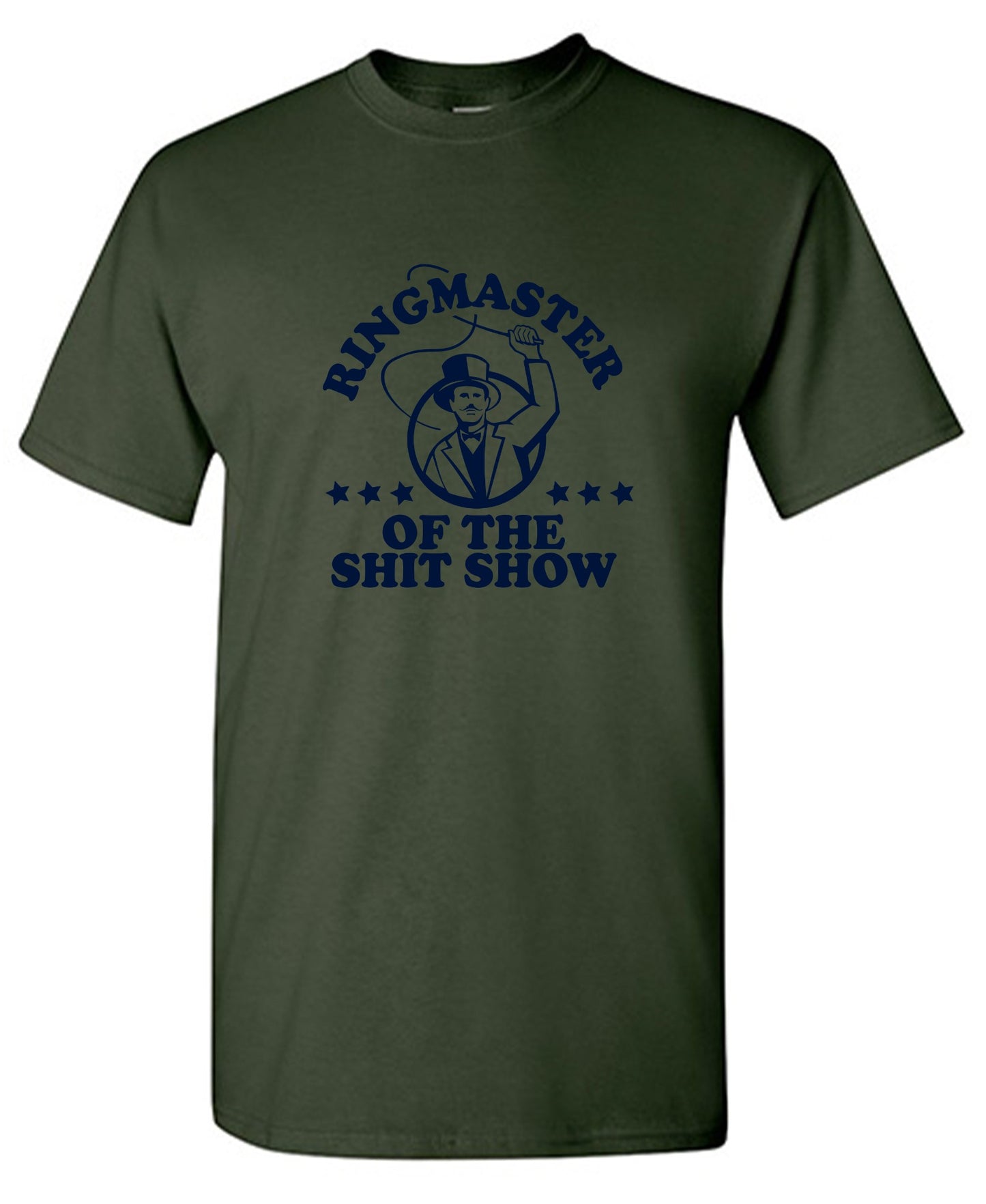 Funny T-Shirts design "Ringmaster Of the Shit Show Shirt"