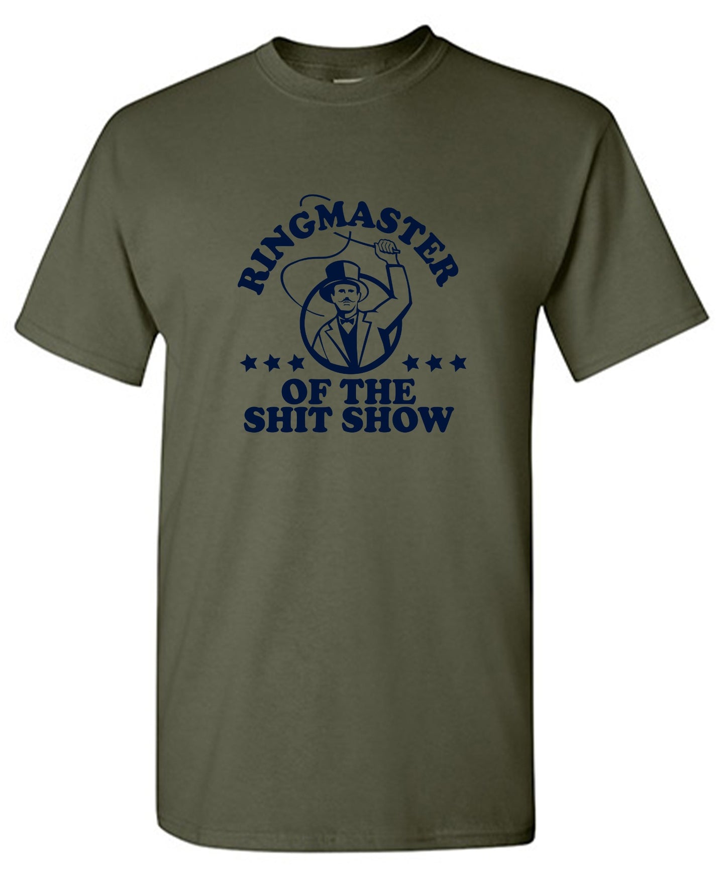Funny T-Shirts design "Ringmaster Of the Shit Show Shirt"