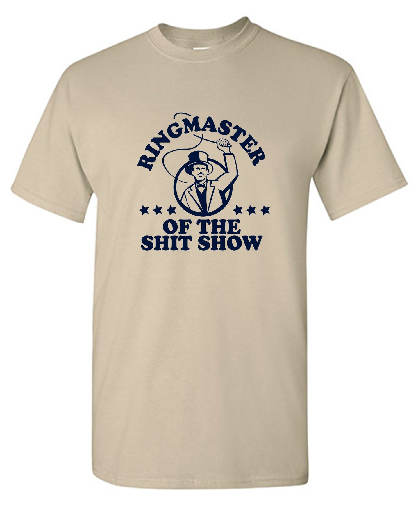 Funny T-Shirts design "Ringmaster Of the Shit Show Shirt"