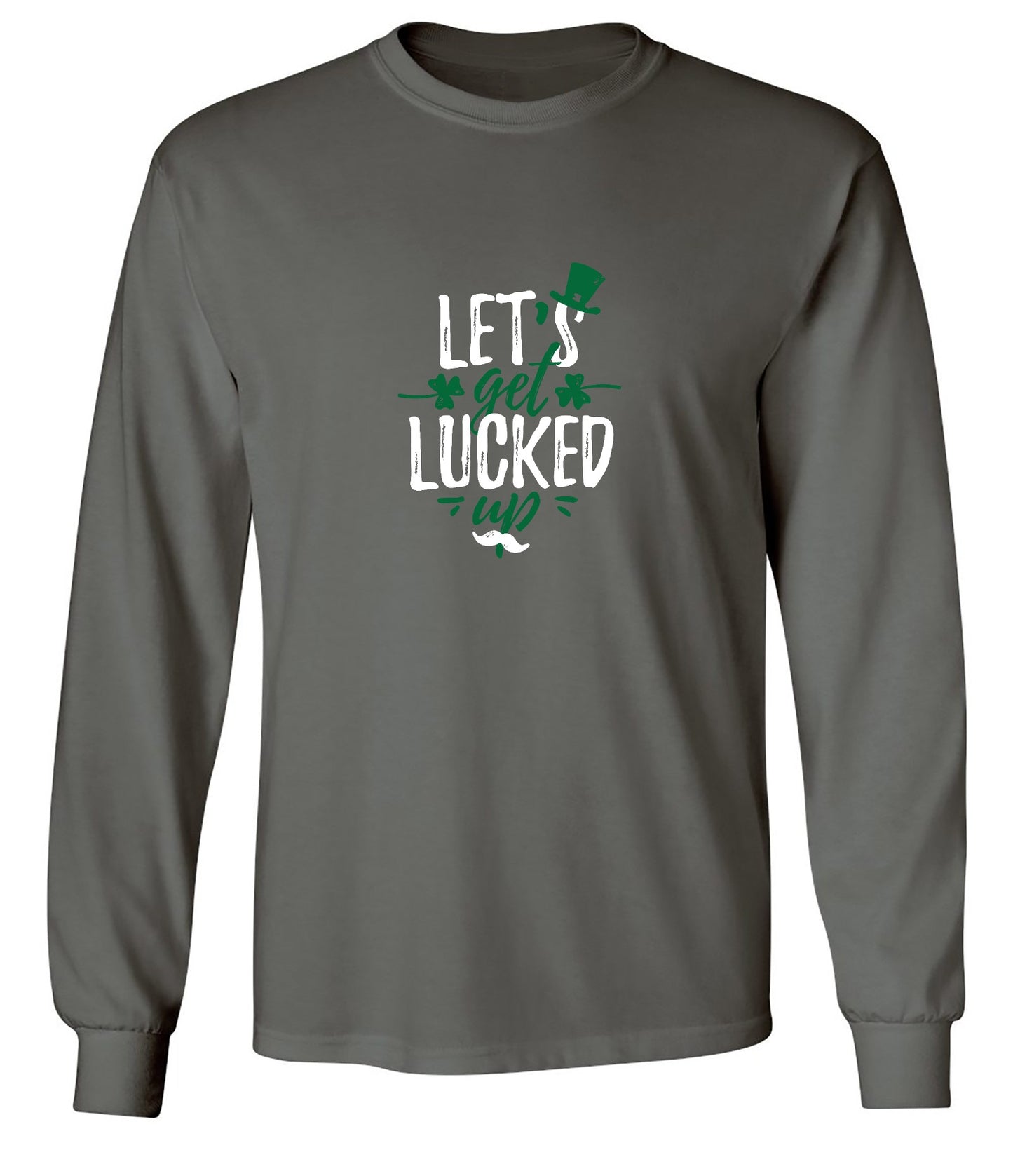 Funny T-Shirts design "Lets Get Lucked Up"