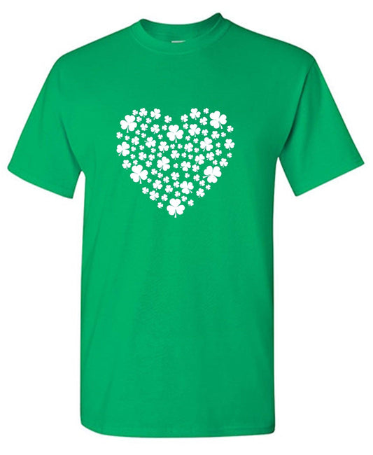Funny T-Shirts design "Irish Heart Tee"