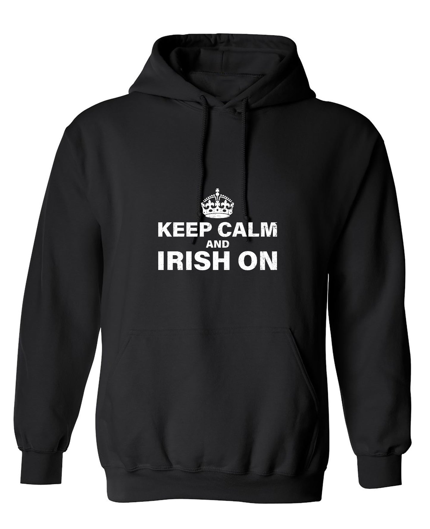 Funny T-Shirts design "Keep Calm and Irish On"