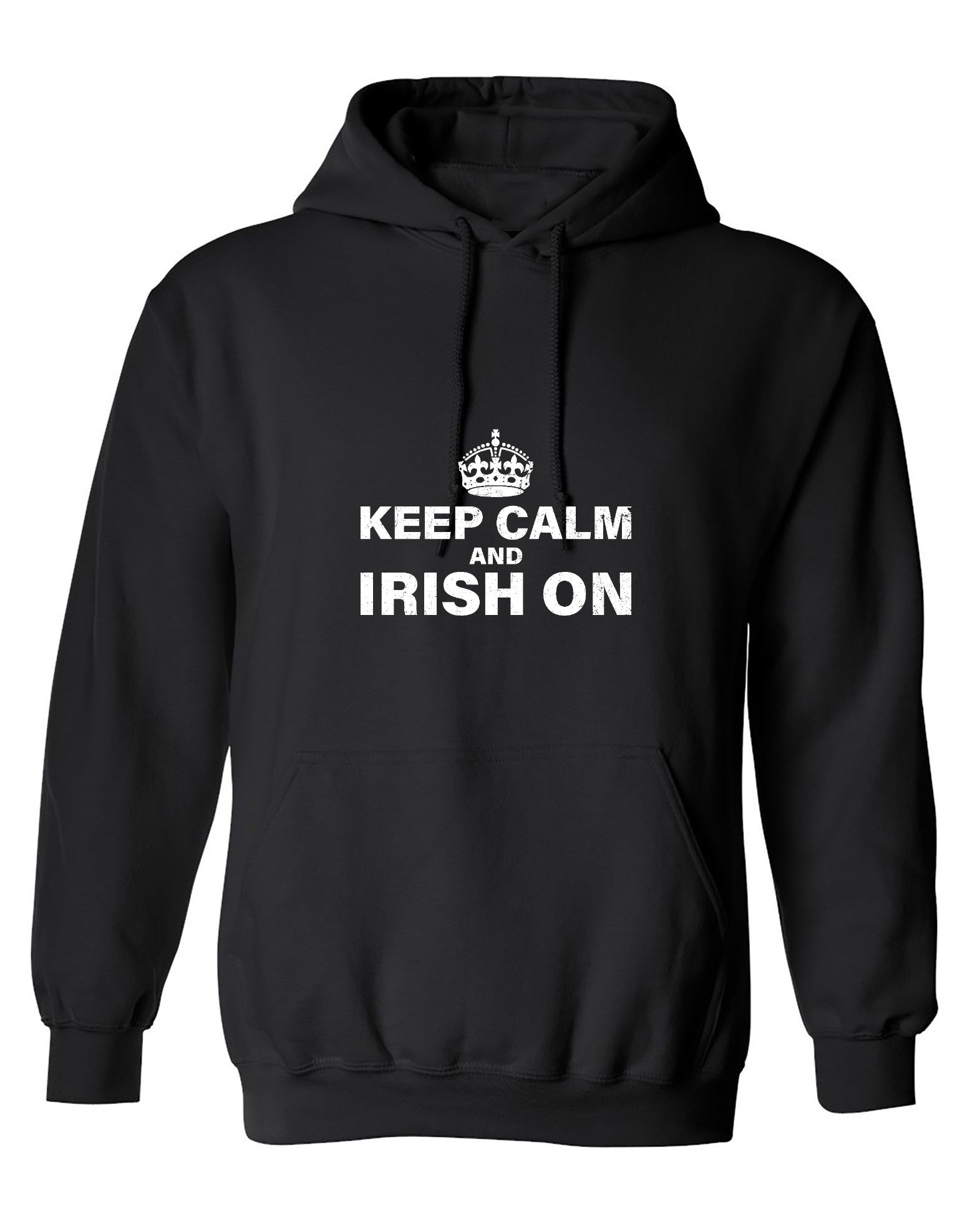 Funny T-Shirts design "Keep Calm and Irish On"