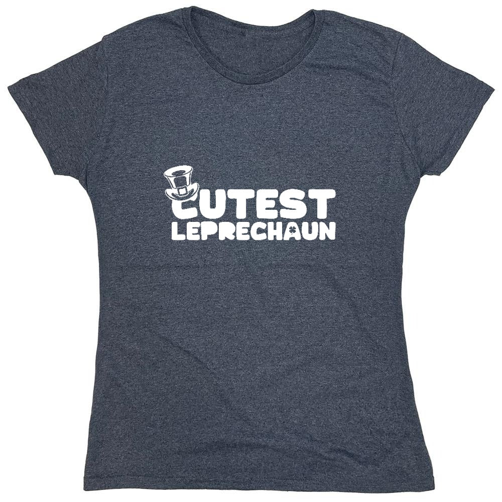 Funny T-Shirts design "Cutest Leprechaun Shirt - Womens"