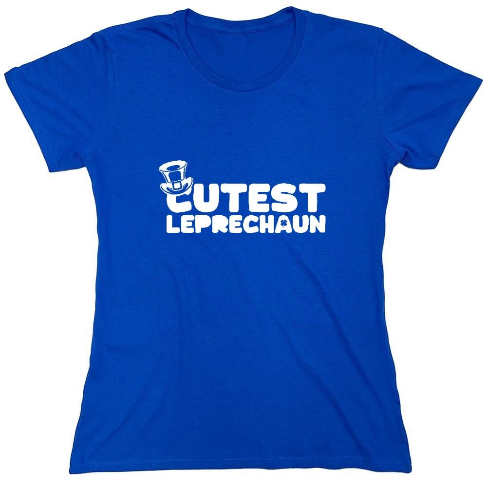 Funny T-Shirts design "Cutest Leprechaun Shirt - Womens"