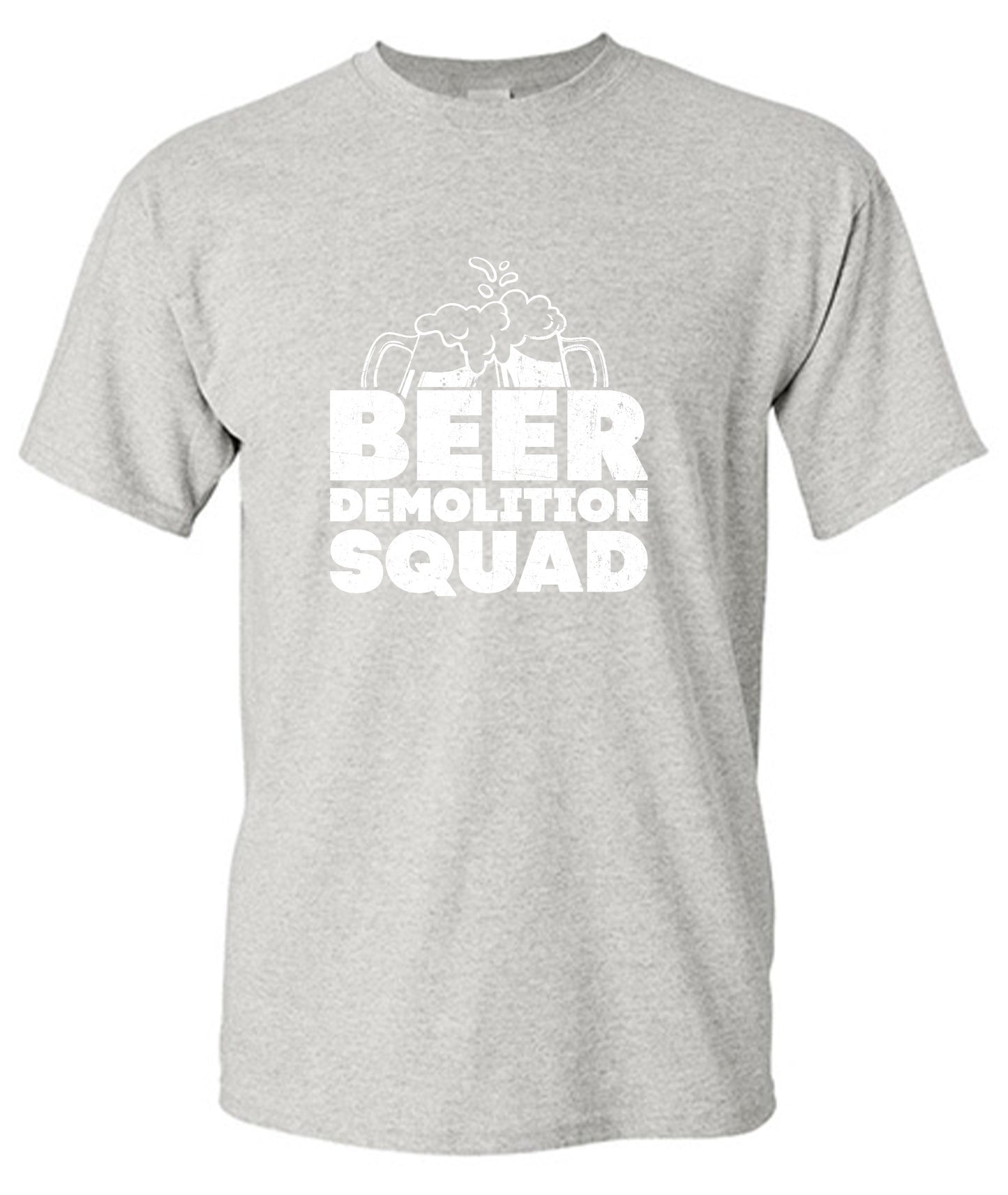 Funny T-Shirts design "Beer Demolition Squad"