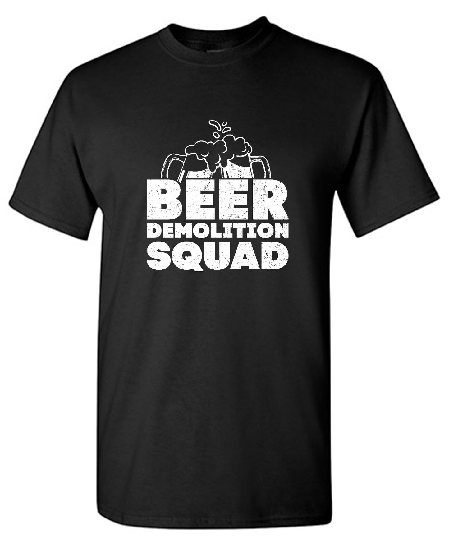 Funny T-Shirts design "Beer Demolition Squad"