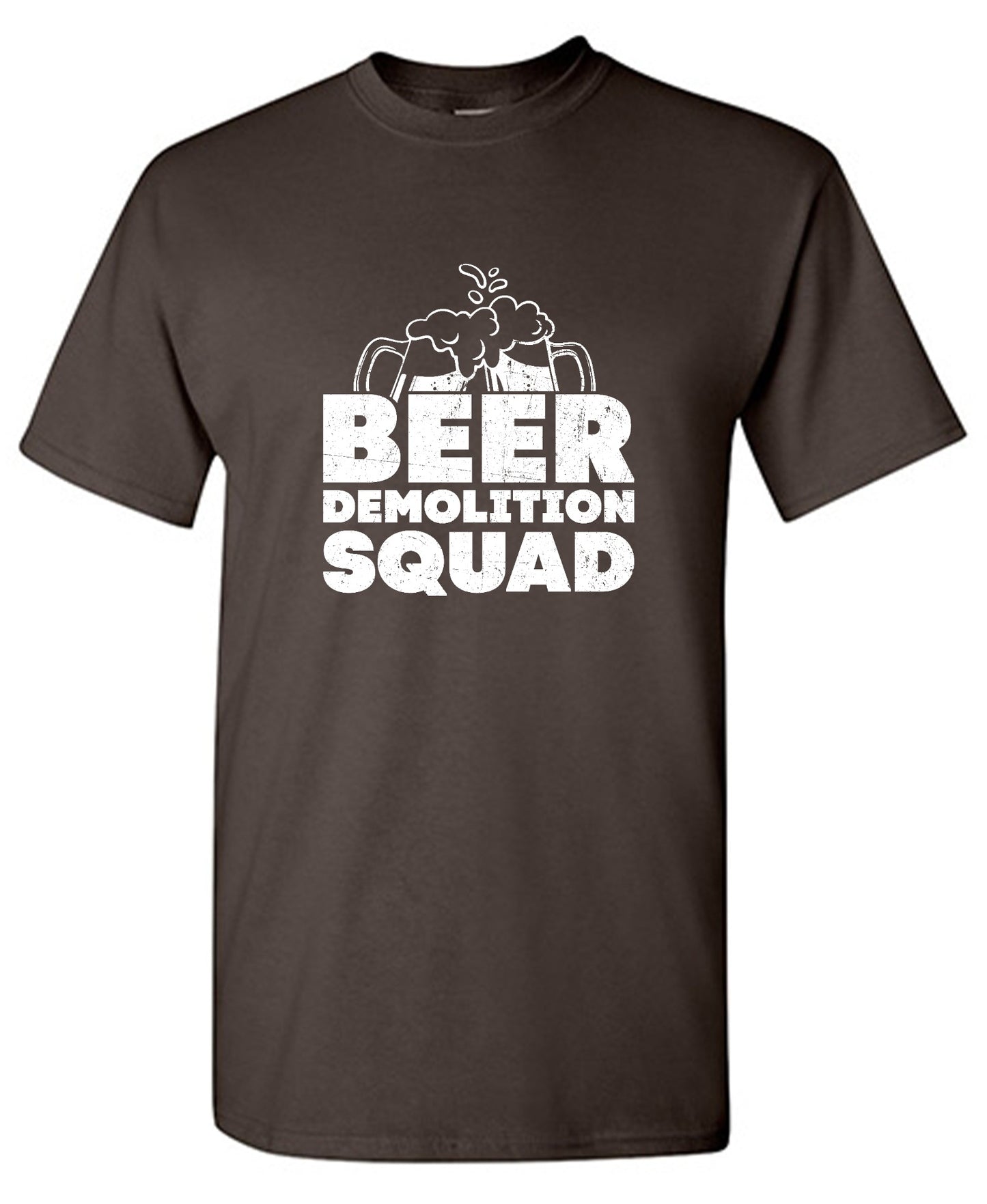Funny T-Shirts design "Beer Demolition Squad"
